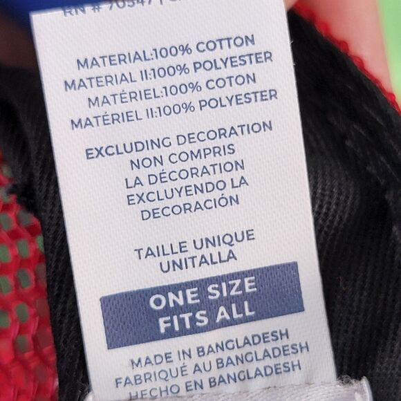 NFL Apparel NY GIANTS SNAPBACK CAP OSFA Blue/Red NWT - Picture 5 of 5